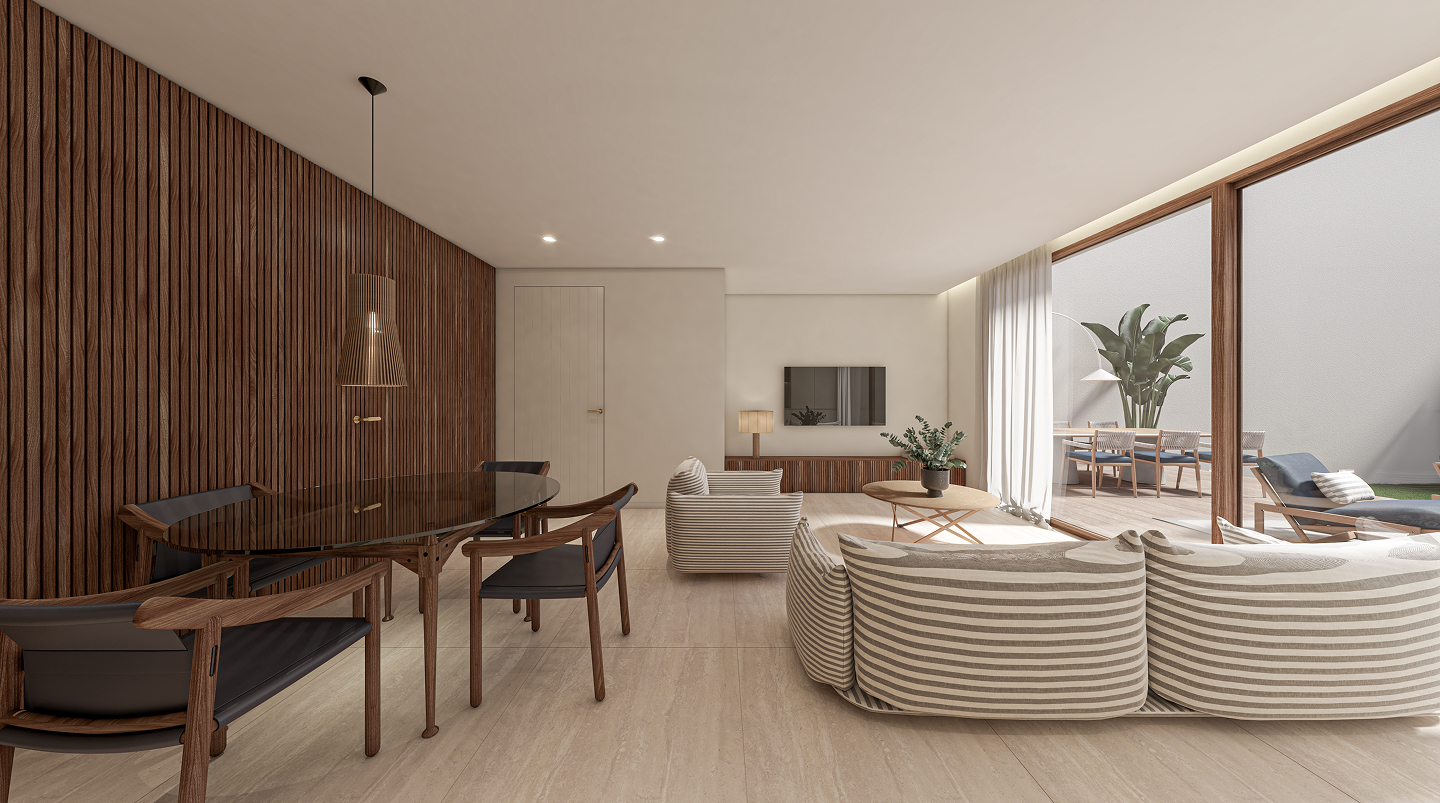 Interior of a Mandarin development